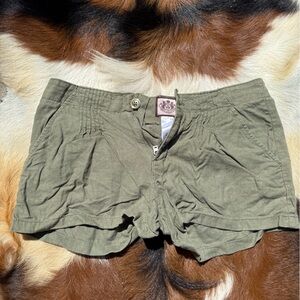 Juicy Couture Olive Women's Cargo Shorts
